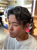 スパイラルパーマ