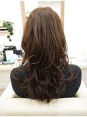 ☆大人女性美髪巻き髪ロングレイヤー☆