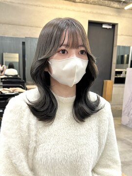 アリュウル 表参道(ALLURE) 小顔に見えるくびれヘア　レイヤーカット　透明感カラー　KAKO