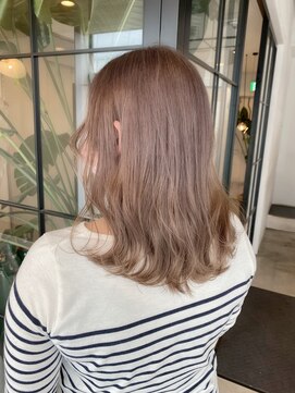 ラヴィズム(LUVISM) 10代20代30代ミルクティーベージュダブルカラーケアブリーチ