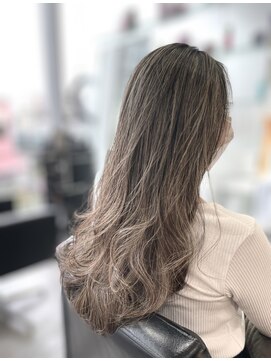 カラーラバー 自由が丘(COLOR LOVER) 地毛ハイライト ホワイトミルクティー/20代30代40代50代