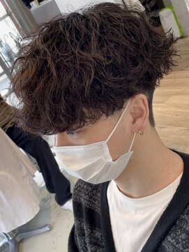 グッドタイムエフティフィフス 横浜西口(GoodTimes ft.fifth) 波巻きスパイラルパーマメンズマッシュツイストスパイラルパーマ