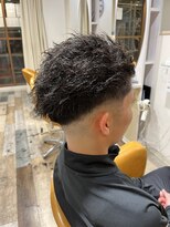 アンプヘアー 西京極店(unpeu hair) ツイストスキンフェード