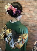 着付け、ヘアセット