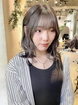 ディッセンバー 渋谷(December) 【December】冬モテカラー×ブリーチなし透明感グレージュ◎