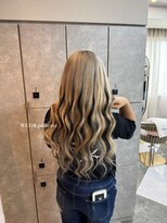 ガルボヘアー 名古屋栄店(garbo hair)&nbsp;#名古屋#栄#プルエクステ#ハイトーン#ローライト#ギャル