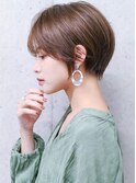 ショートヘア丸みくびれショート大分美容室府内町上手いruen大人