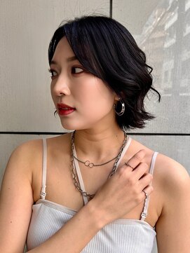 ディオ アンド ルーチェ(Dio&Luce) 黒髪/耳かけ/ボブ/外ハネ