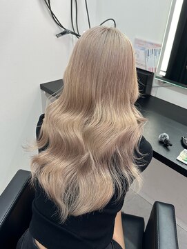 エゴ 池袋(EGO) ミルクティーベージュ/黒染め複雑履歴