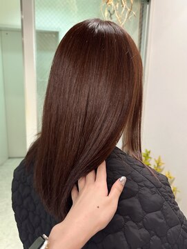 アントワープトーキョー(antwerp TOKYO) 40代50代ピンクベージュ髪質改善酸性ストレート縮毛矯正