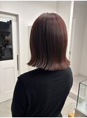 切りっぱなしスタイル