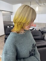 ラナンバイシダ(ranan by sida)&nbsp;10代20代/ハイトーンカラー/カナリアイエロー/エンドカラー