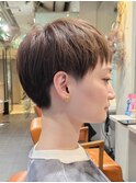 おとな女子に似合う眉上ショートヘア×似合わせカット フクザワ