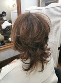 ロングウルフカット