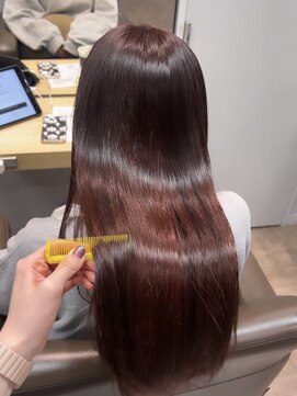 テト 藤沢(teto) 【藤沢髪質改善】美髪矯正＆暖色ツヤカラー