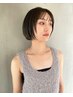 【ダメージレス人気カラー】カット+ケアダブルカラー　￥16,000