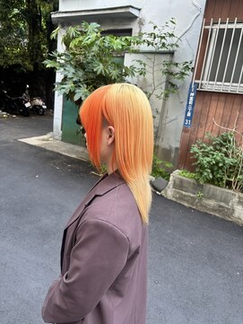 ウィルゴ(VIRGO) ブロンドヘア/ポイントオレンジ