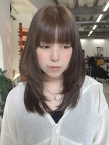 ソピ バイ インビテーション(sopi by invitation)&nbsp;ハイレイヤー ミディアムレイヤー ワイドバング ぱっつん前髪