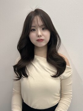 ハピネス 梅田茶屋町店(HAPPINESS) レイヤーカット/韓国風巻き/顔まわり/2wayバング/ブリーチなし