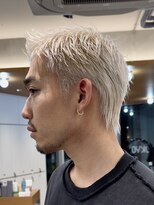 ニコ トウキョウ ロジック(nico TOKYO Logic)&nbsp;スパイキーショート　メンズブリーチ　メンズハイトーン