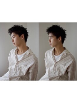 【メンズカット+眉カット+ショートスパ￥6710】私服/ス-ツどちらもハマるスタイルを創る！