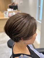 アヴァンス 京橋店(AVANCE)&nbsp;ショートヘア＋ナチュラルハイライト