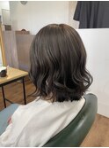 グレージュカラー/オフィスカラー/ミディアム/本八幡