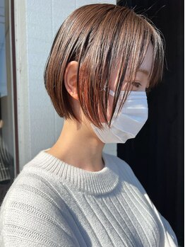 シン カフネ(Shin Kafune)の写真/得意のカラーが豊富☆髪の状態に合わせて薬剤を調合するから、色味をしっかりと表現してくれるのも嬉しい♪