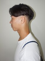 ルックグッドストア タカラヅカ(LOOK GOOD STORE TAKARAZUKA)&nbsp;メンズカットスキンフェードツーブロックマッシュセンターパート