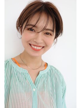 アルテフィーチェ 梅田(artefice) ホワイトグレージュミニウルフデジタルパーマチェリーブラウン