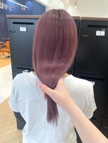 ユニ バイ マグ 長野店(Uni.by Mag) 透明感抜群♪ダブルカラーブリーチピンクラベンダー