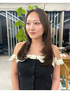 ノエ(noe) 黒髪カタログ/クラゲヘアー/オリーブグレー/栄r30