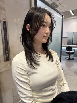 リリー(Lilley) ハッシュカット×小顔レイヤー×韓国風巻き×髪質改善