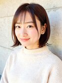 20代30代大人可愛いくびれヘア似合わせカット骨格診断秋カラー
