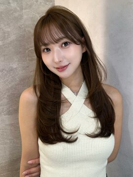 オリーブグレー/グランマッシュ/ココアベージュ/レイヤーカット