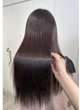 ロンドアンメゾン 原宿(Lond un Maison.) ラベンダーブラウン/透明感カラー/艶カラー/暖色カラー/原宿