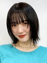 アイトーキョーエス 渋谷(AI TOKYO S) レイヤーボブ/オリーブベージュ/結べるボブ