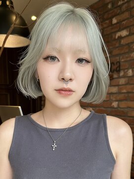 ボコカ(bococa) 大人女性ボブケアブリーチクリアブルー