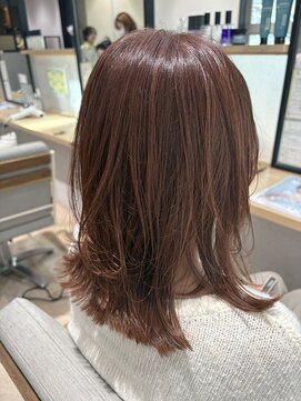クム 東川口(kum) ミディアムボブ×レイヤー