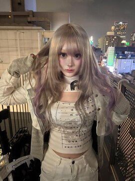 エル オオサカ 心斎橋店(L. OSAKA) ホワイトシルバー/シールエクステ