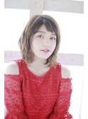 ふわくしゅニュアンスボブスタイル◎30代40代50代60代