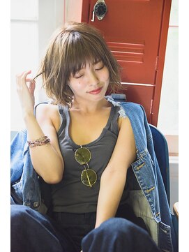 ミエルヘアービジュー(miel hair bijoux) 【miel hair bijoux】大人かわいい♪愛され小顔ボブ