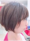 ナチュラルすっきりボブ