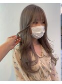 韓国スタイル　ハイトーングレージュ