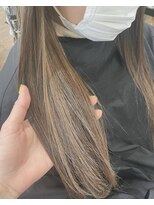 ミリム 栄矢場町店(MIRiM)&nbsp;【MUSE】ミルクティーベージュ×インナーカラー