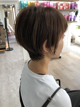 アルモ ヘア フア 東静岡(ALMO hair HUA) 【ALMO】丸みのあるショートボブ