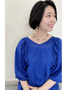 サロンプレッジエビノマル(salon PLEDGE ebinomaru) 艶感×ボブスタイル