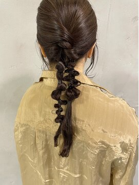 パーク なんば本店(PARK.) ねじねじアレンジ＊