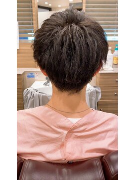 銀座マツナガ 神田店 自然爽やか大人気♪ツイストカジュアルマッシュパーマナチュラル