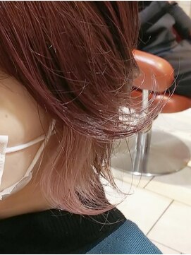 ネオリーブチノ 登戸店(Neolive cino) イヤリングカラー ピンク